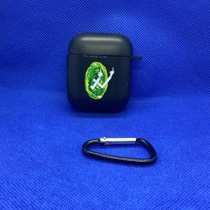 AirPods case , Rick and Morty theme silicone AirPod Case